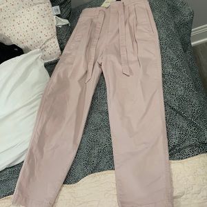 light pink pants